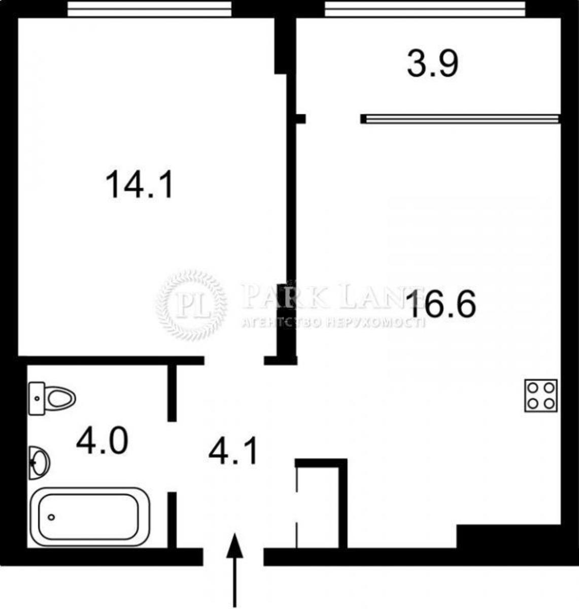 1k apartment vul. Rodyny Kristeriv 165