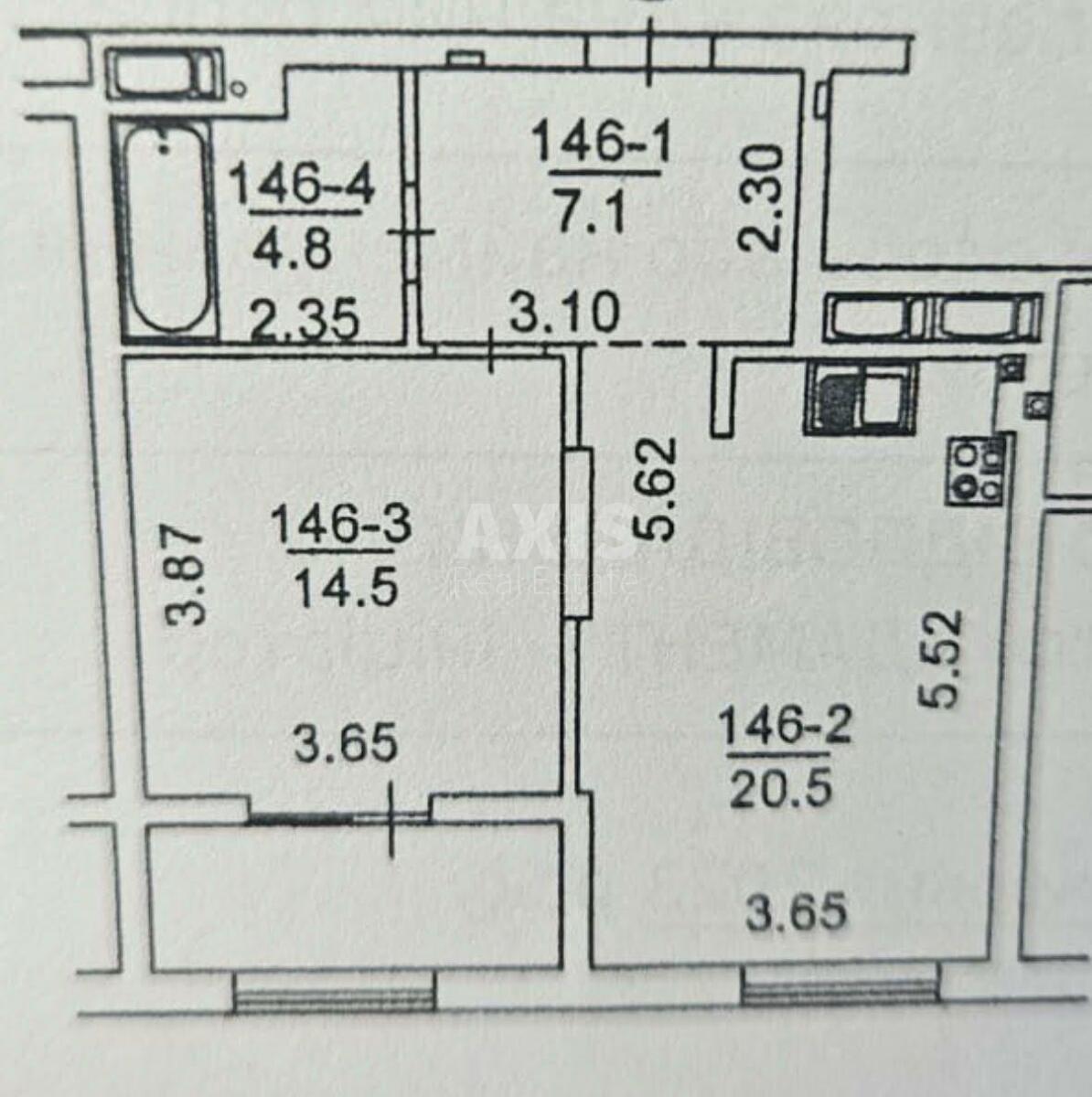 1k apartment vul. Richna 4582928