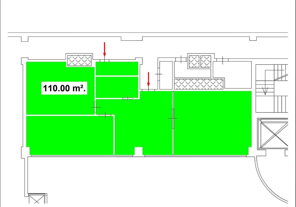 Office vul. Hmel'nyc'kogo Bogdana 19/21, 110m2584298