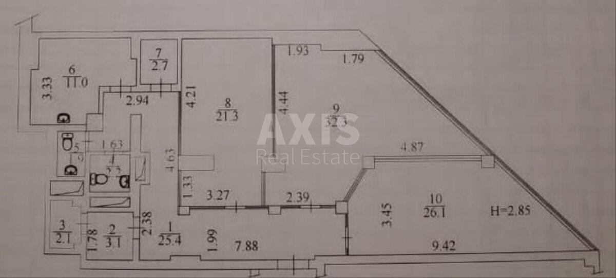 Office vul. Buslivs'ka 2, 726m2608752