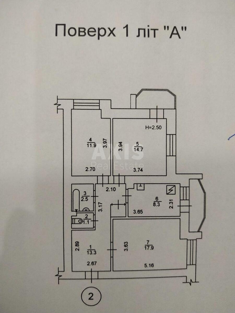 3k apartment vul. Symyrenka 1В11