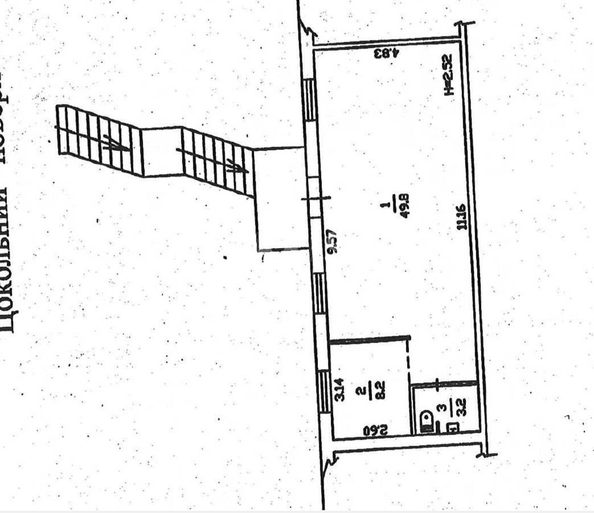 Trade object vul. Vasylivs'ka 8, 61m2600340