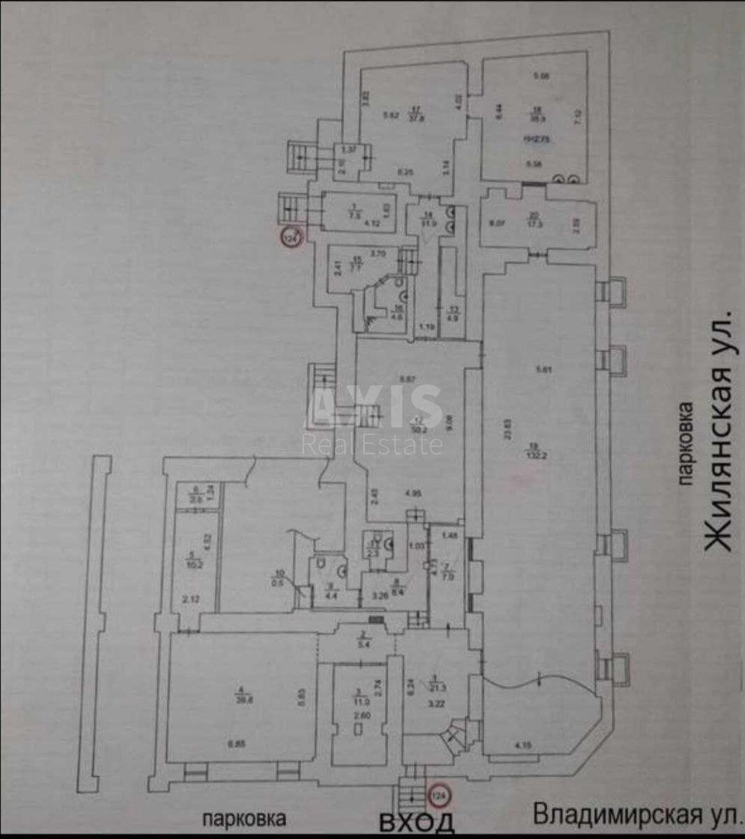 Объект торговли ул. Владимирская 92/39, 429м210