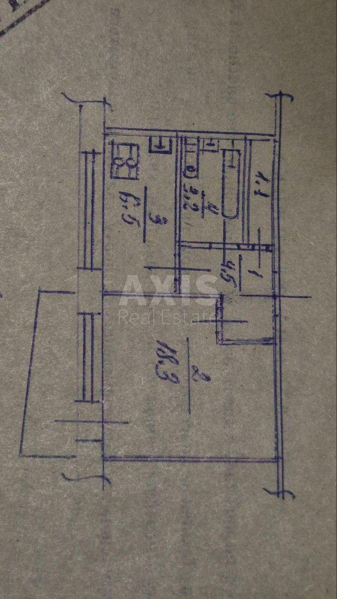 1k apartment vul. Rajduzhna 2Б12