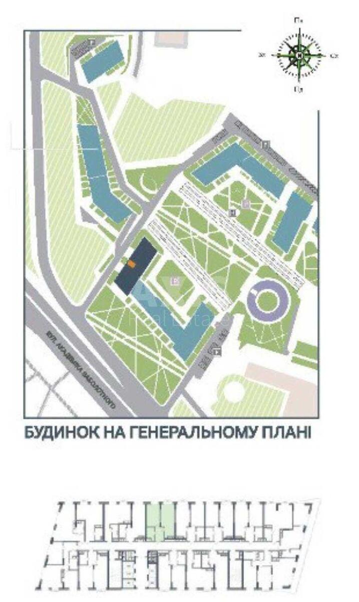 1к квартира ул. Заболотного Академика 12