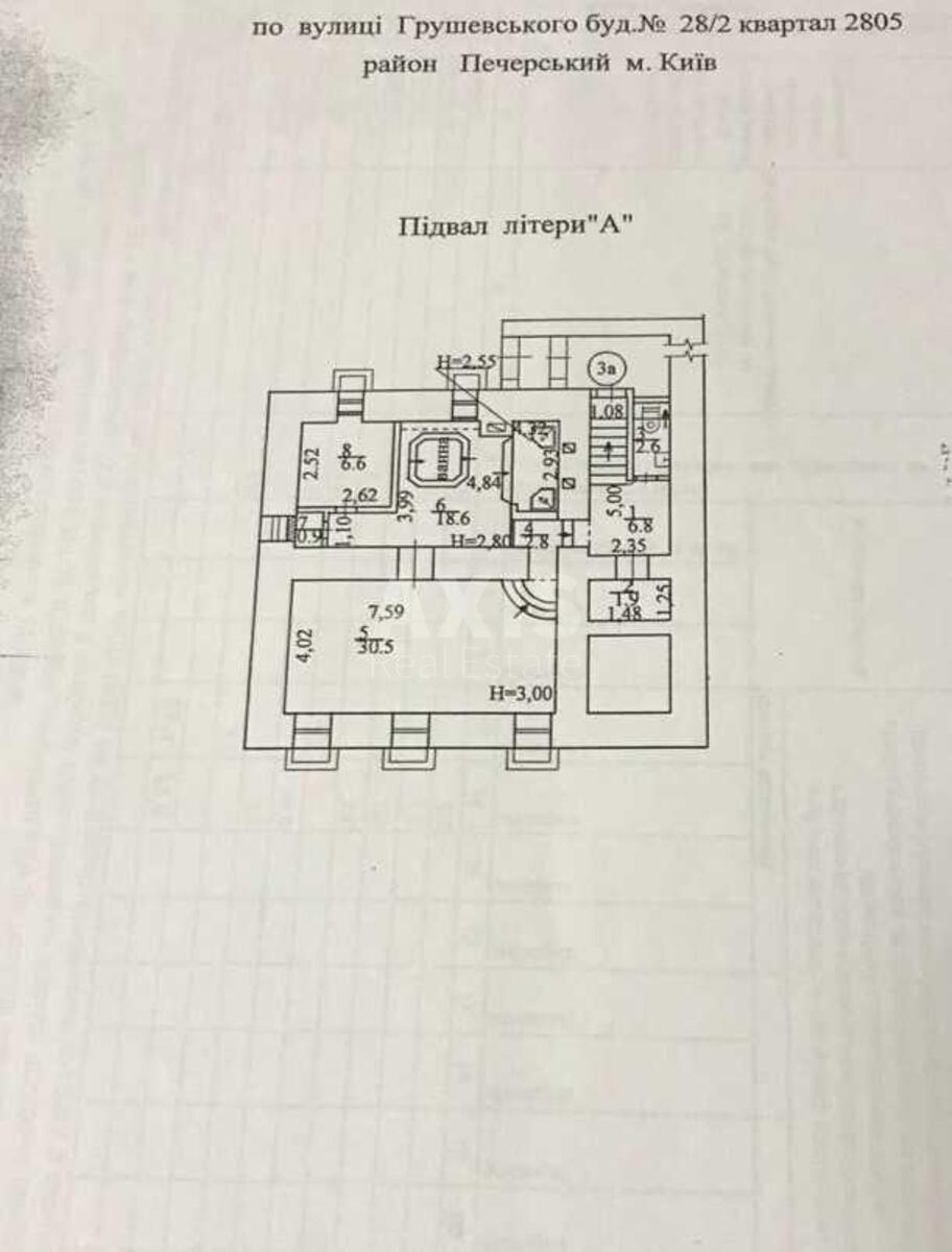 Trade object vul. Grushevs'kogo Myhajla 28/2, 70m28