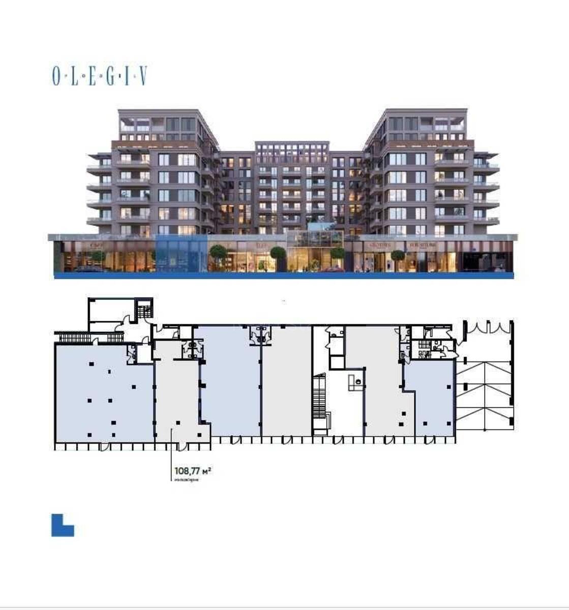 Trade object vul. Olegivs'ka 36, 108m2625684