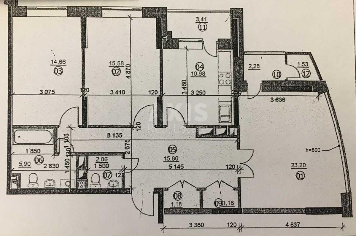 3k apartment prov. Koval's'kyj 1912