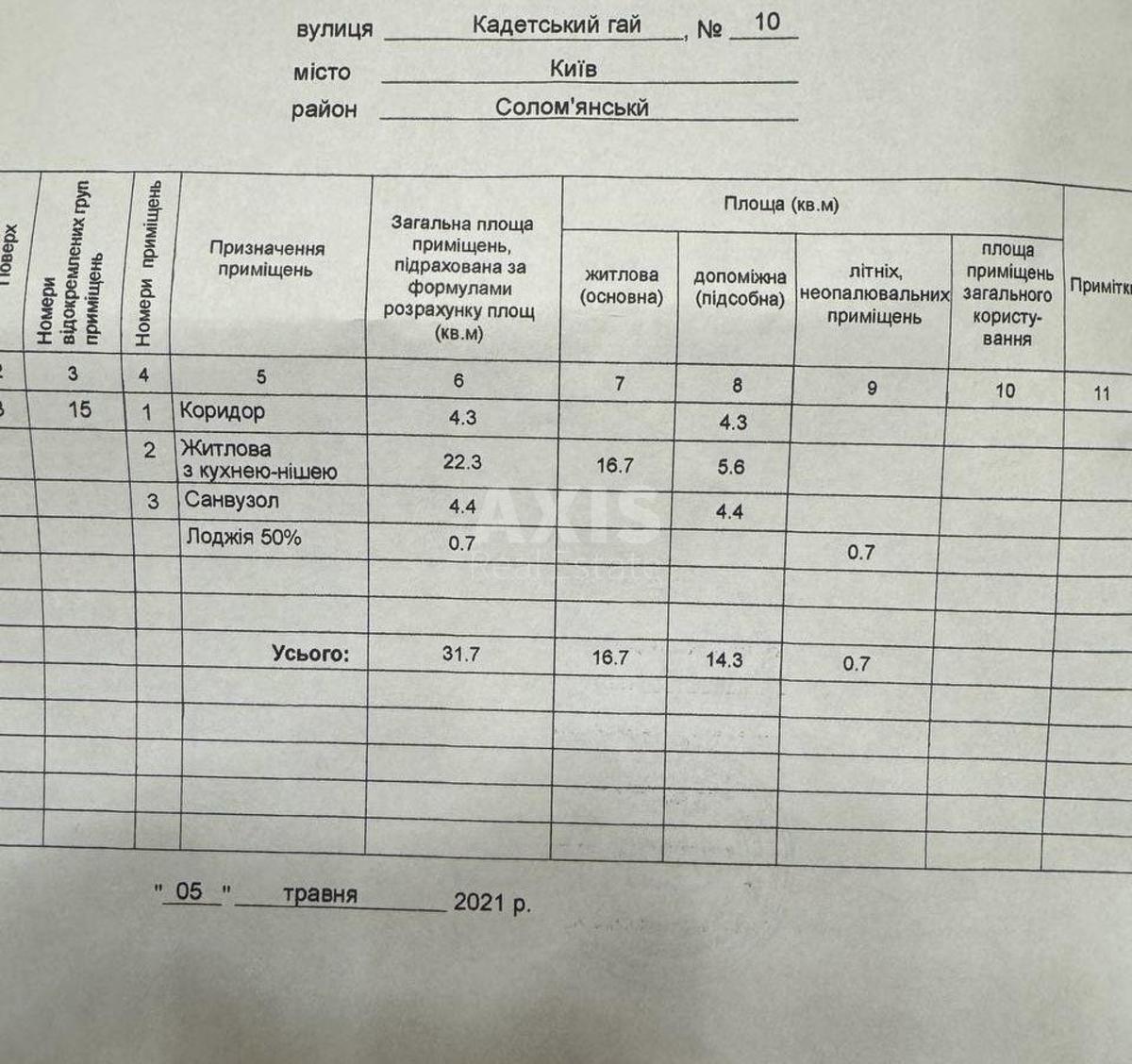 1к квартира ул. Владимира Брожко 706