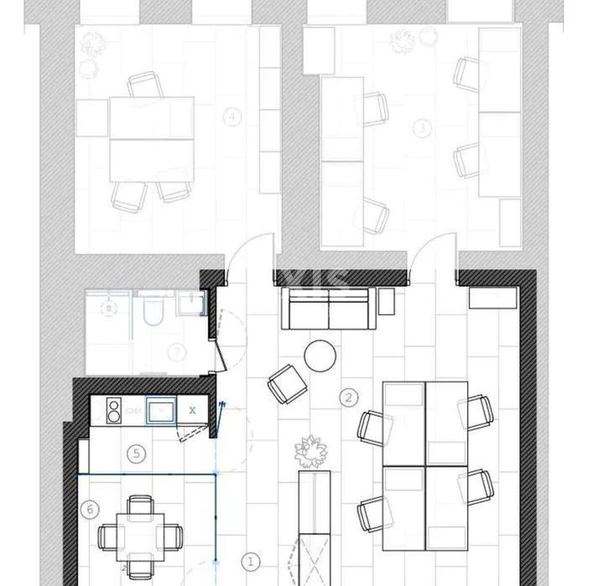 Office vul. Hmel'nyc'kogo Bogdana 9Б, 83m25937210