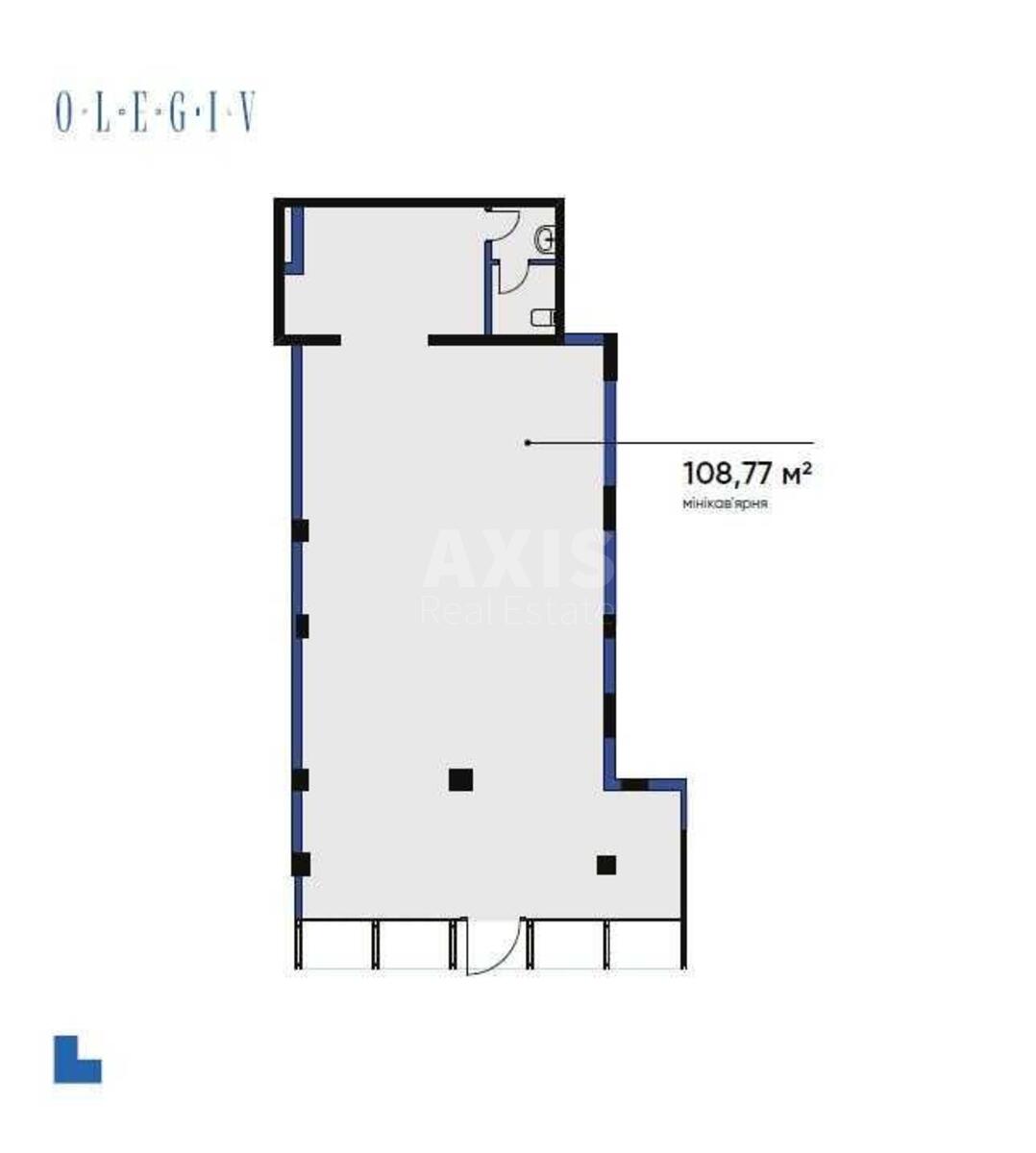 Объект торговли ул. Олеговская 36, 108м2625685