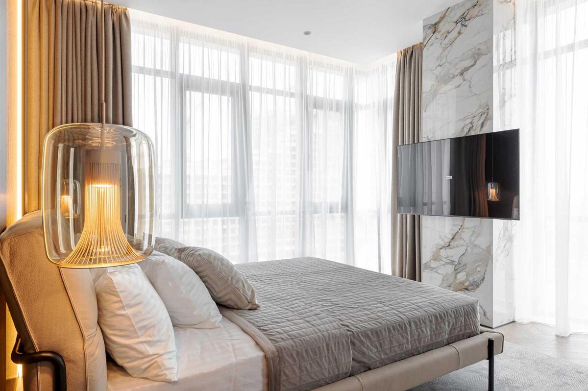 4k apartment vul. Dragomyrova Myhajla 188
