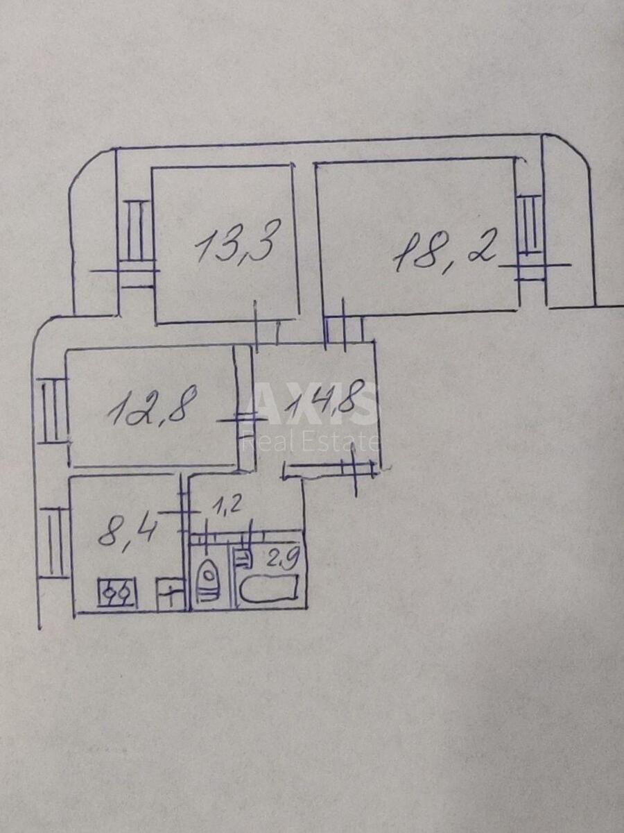 3k apartment vul. Ushyns'kogo 256274013