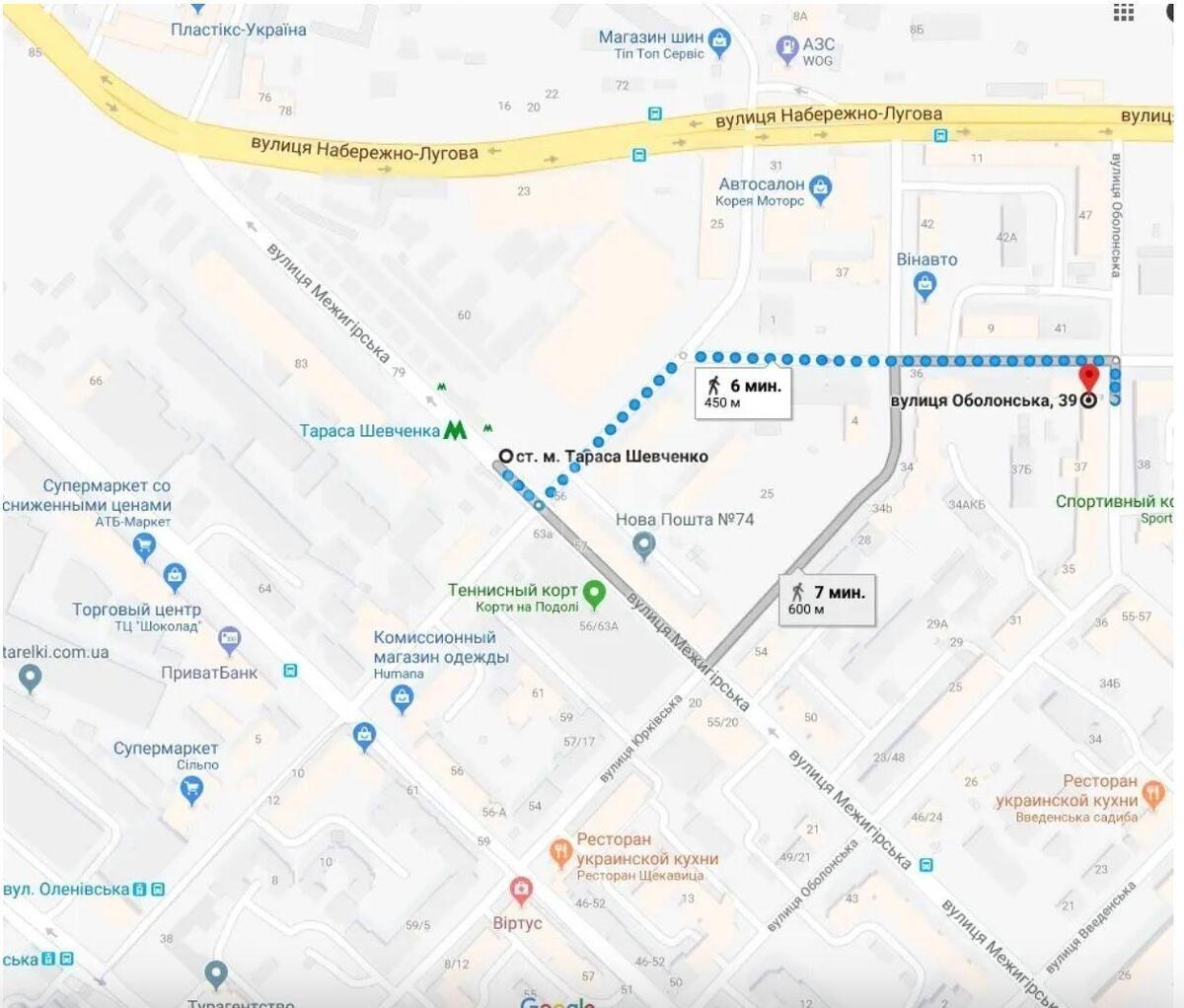 Офис ул. Оболонская 39, 107м2614646