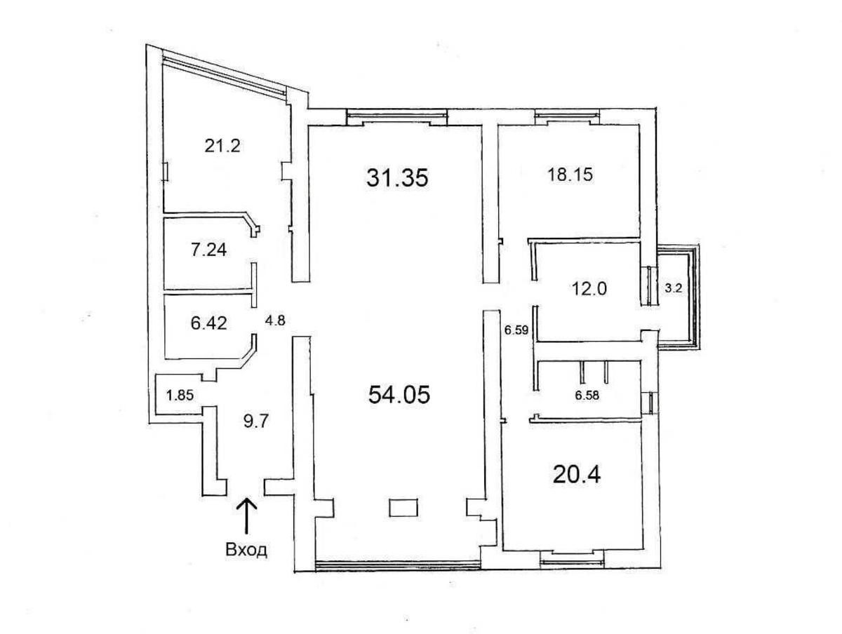 3k apartment vul. Jaroslaviv Val 15А11