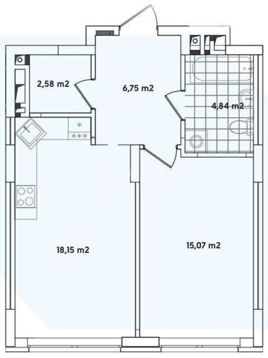 1k apartment vul. Rodyny Kristeriv 145782113