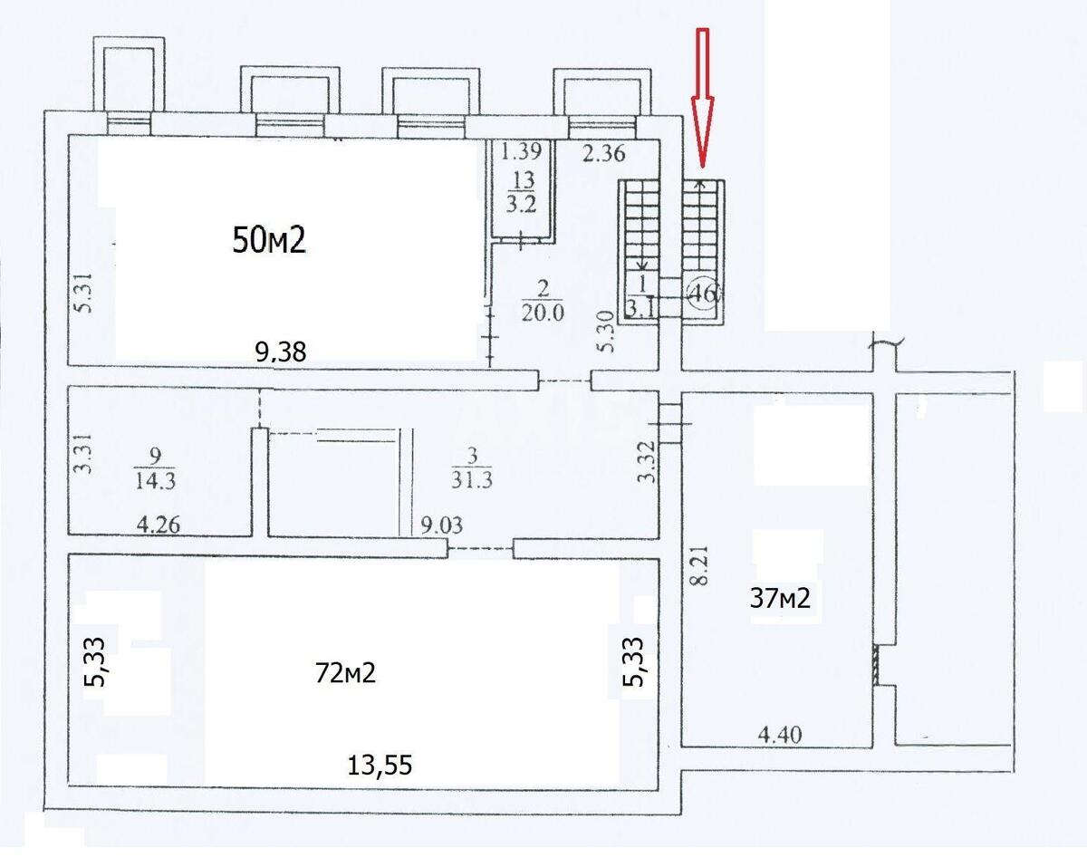 Trade object vul. Rybal's'ka 13, 230m2600274