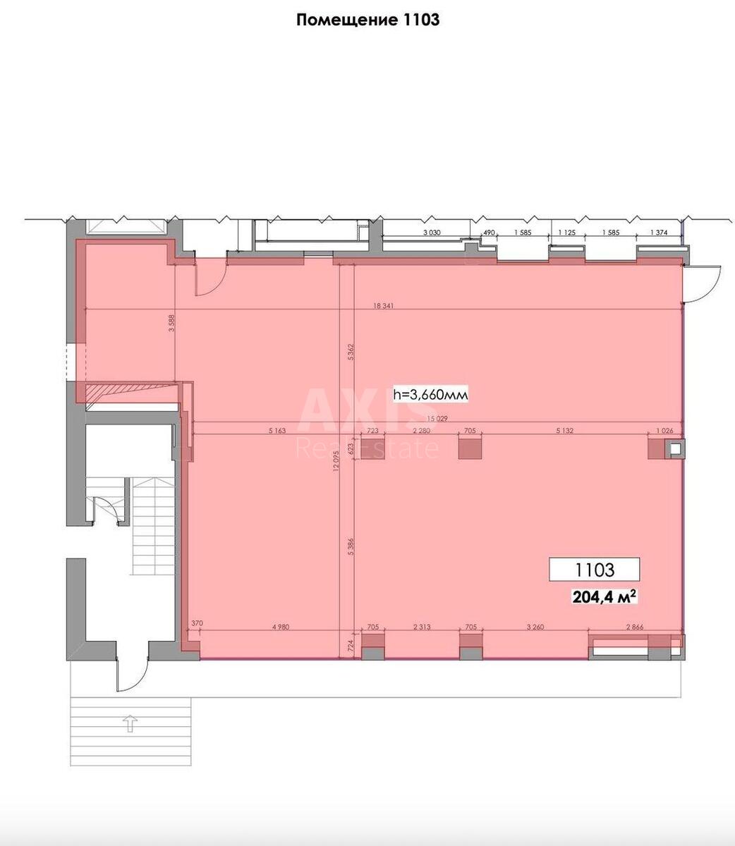 Office vul. Saksagans'kogo 53/80, 227m24