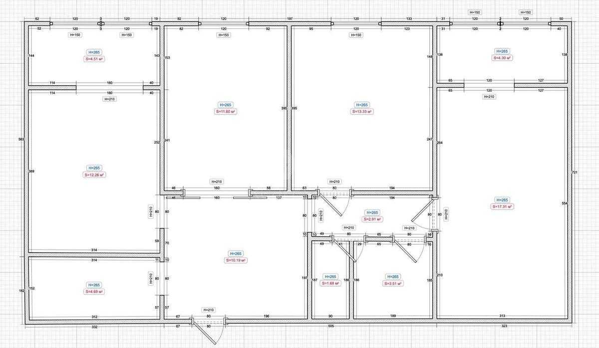 3k apartment vul. Pivnichna 620