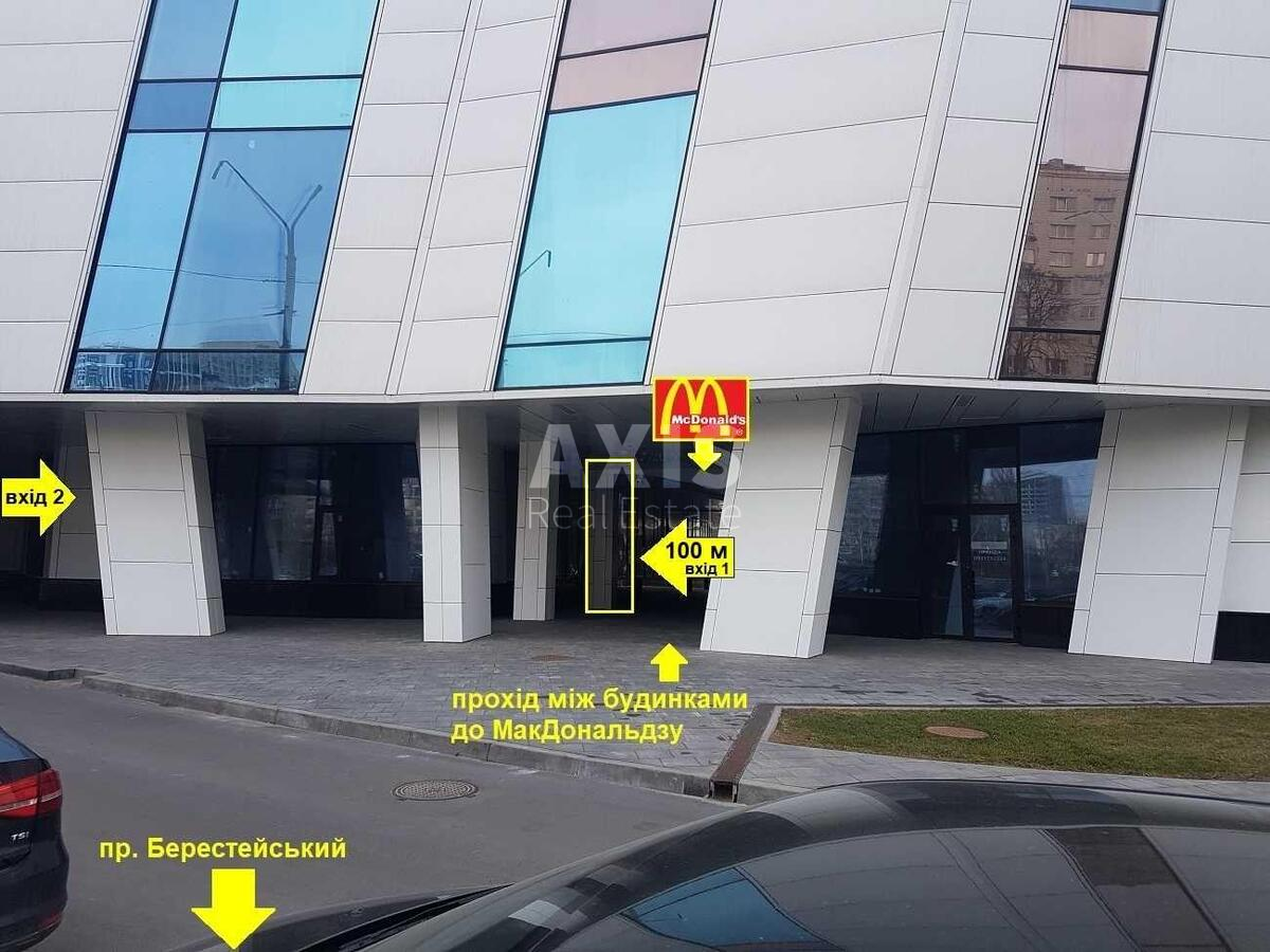 Trade object prov. Brest-Lytovs'kyj 100, 120m2