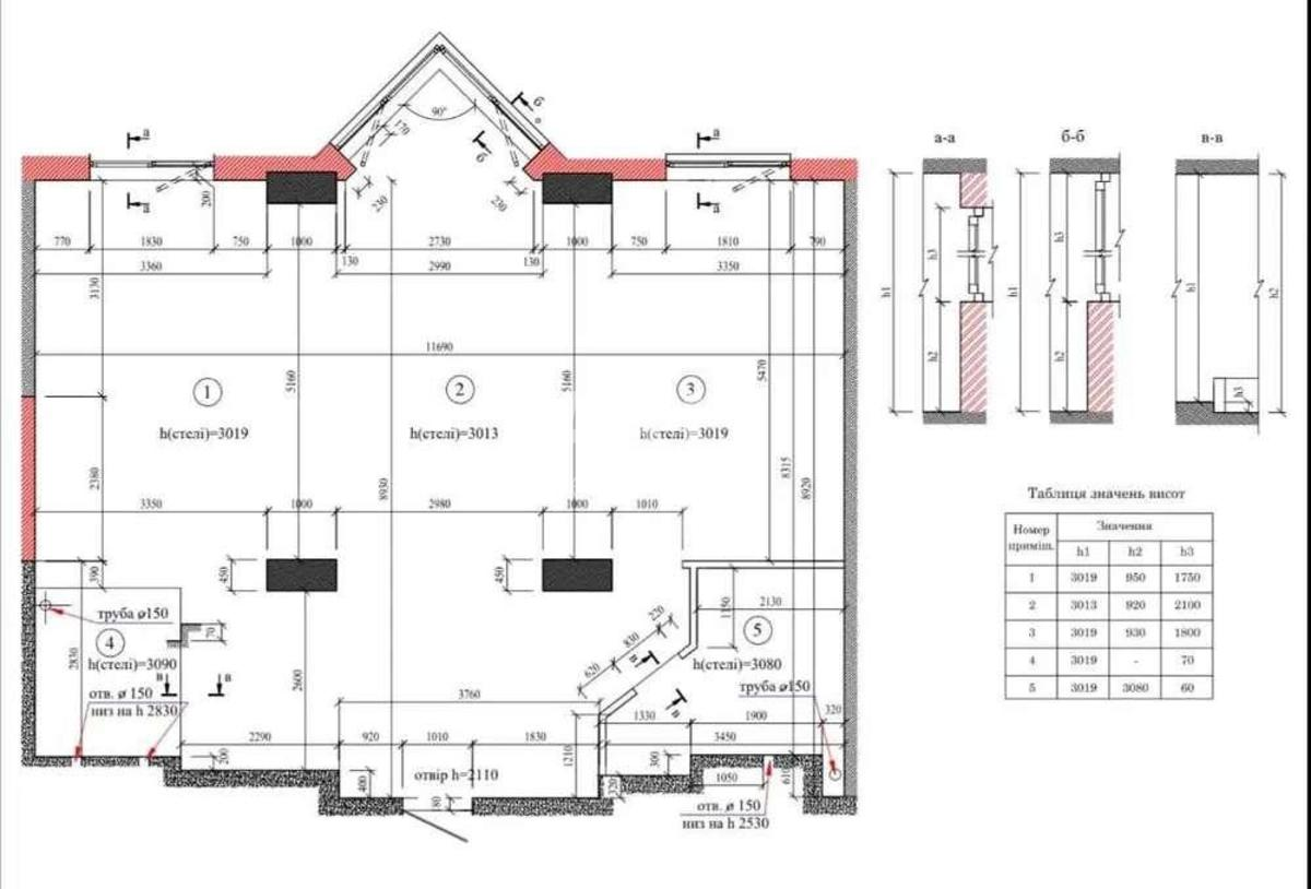 3k apartment vul. Dragomyrova Myhajla 4Б250454