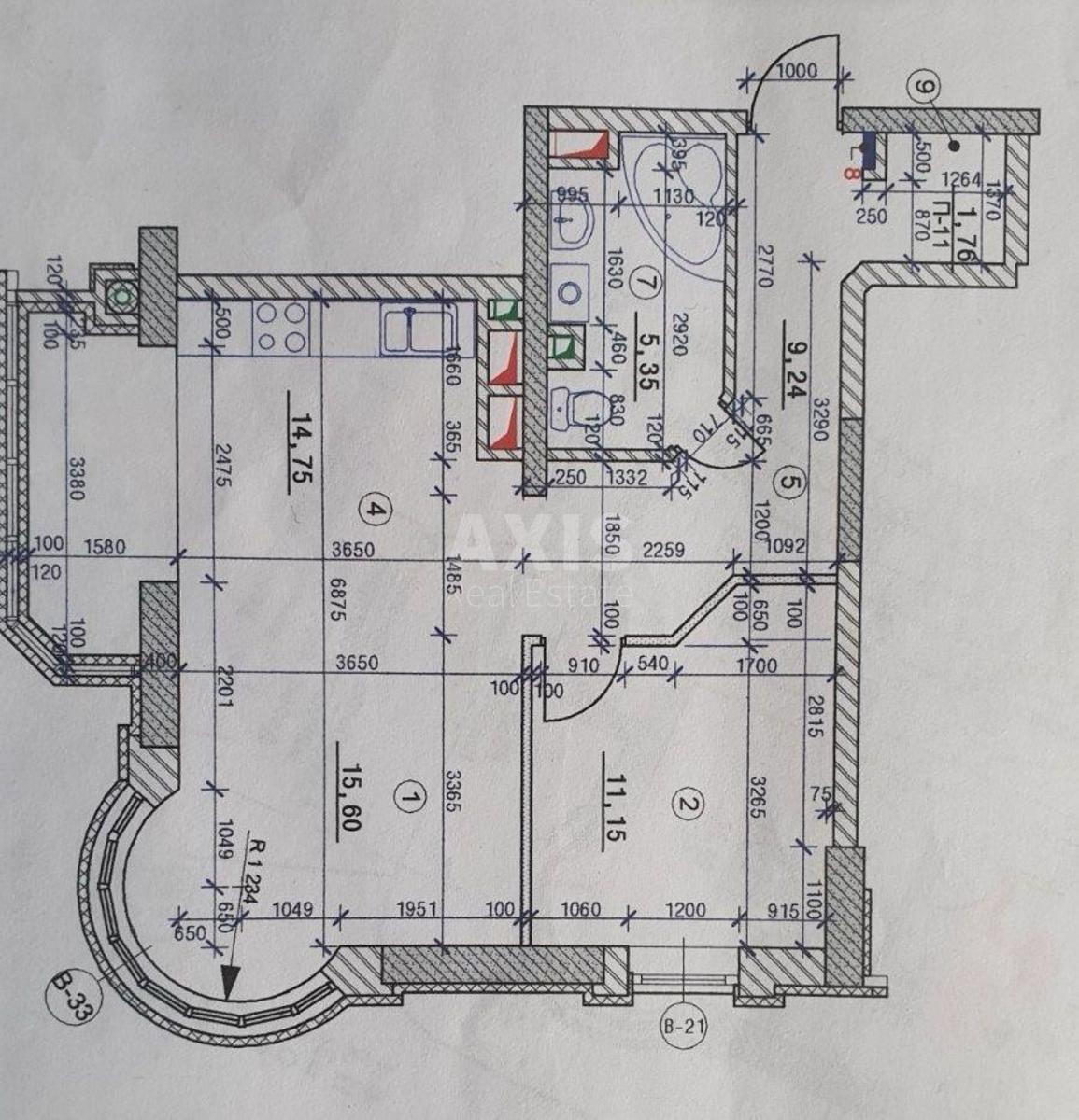 1k apartment vul. Deputats'ka 238