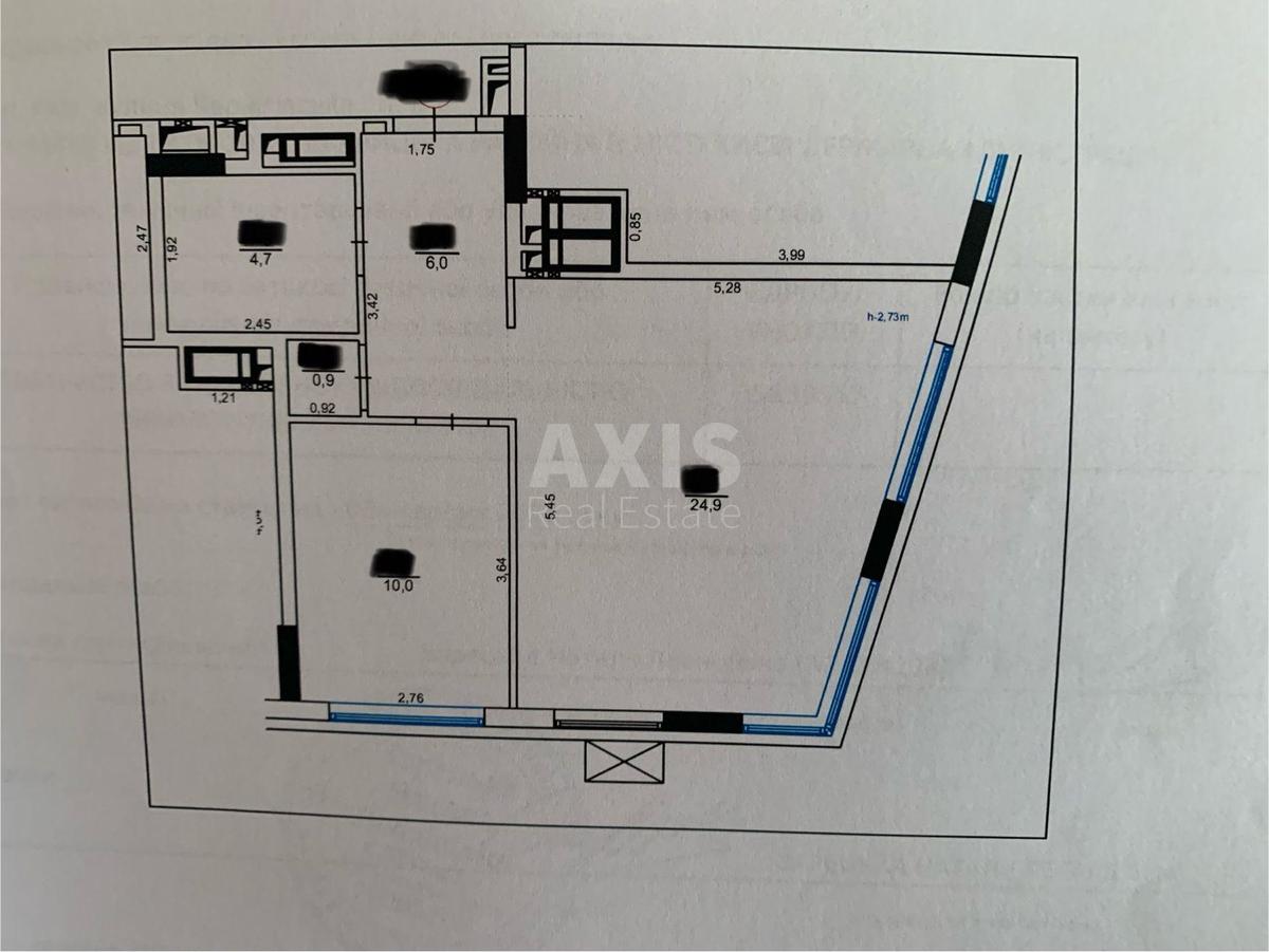1k apartment vul. Chernigivs'ka 85
