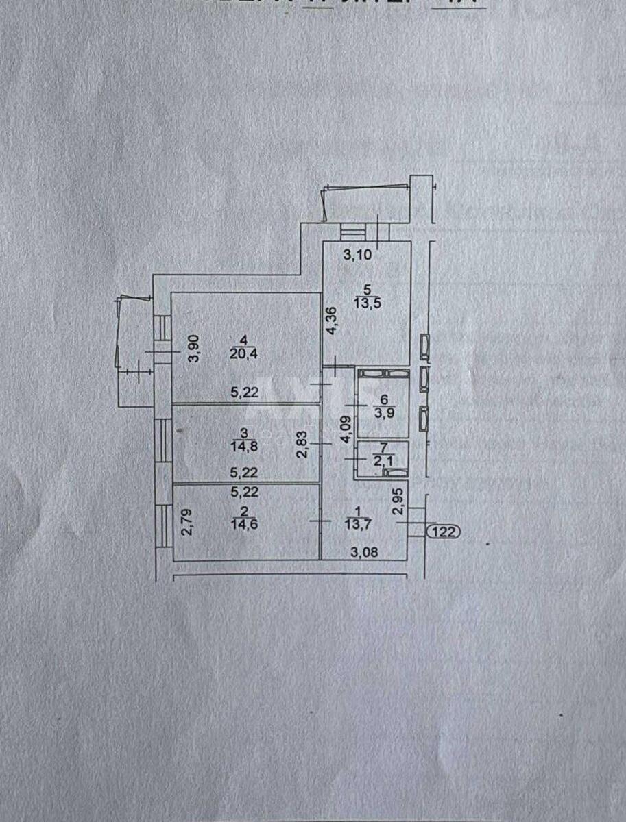 3k apartment vul. Patriarha Mstyslava Skrypnyka 48/505684610