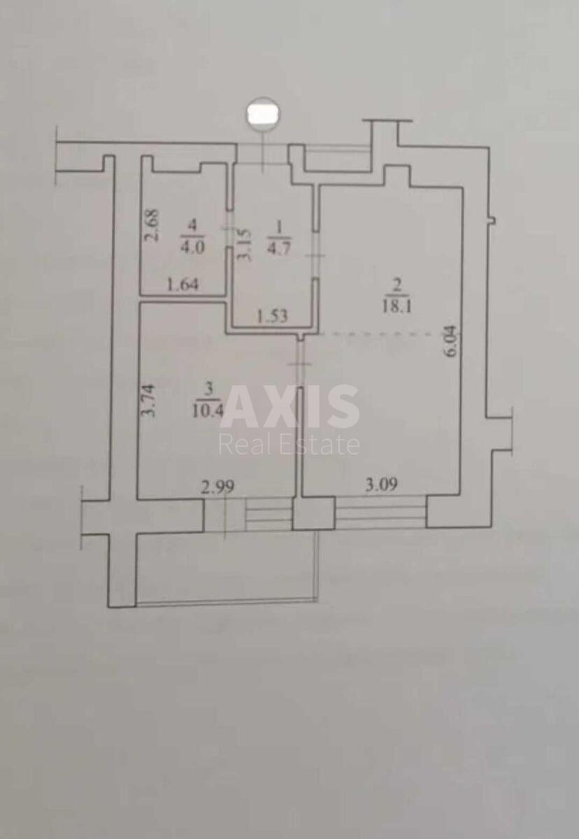 1k apartment vul. Polis'ka 3А5963310