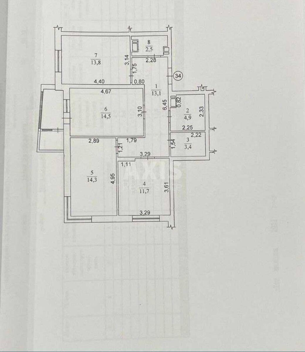 3к квартира ул. Выговского Ивана 10Б571636