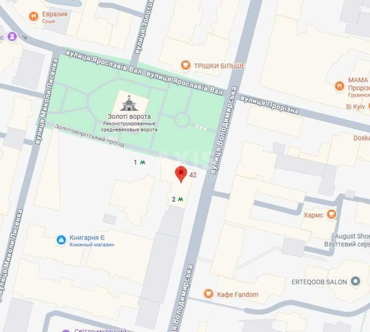 Office vul. Volodymyrs'ka 42, 45m2567463