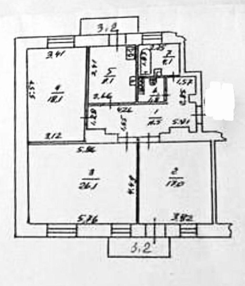 3k apartment vul. Saksagans'kogo 912