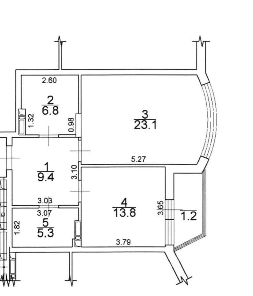 1k apartment vul. Kikvidze 19А6