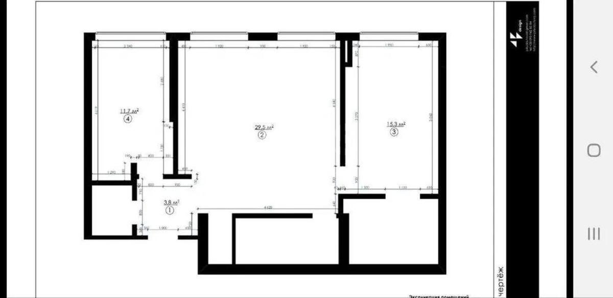 3k apartment vul. Bogatyrs'ka 6А5755014