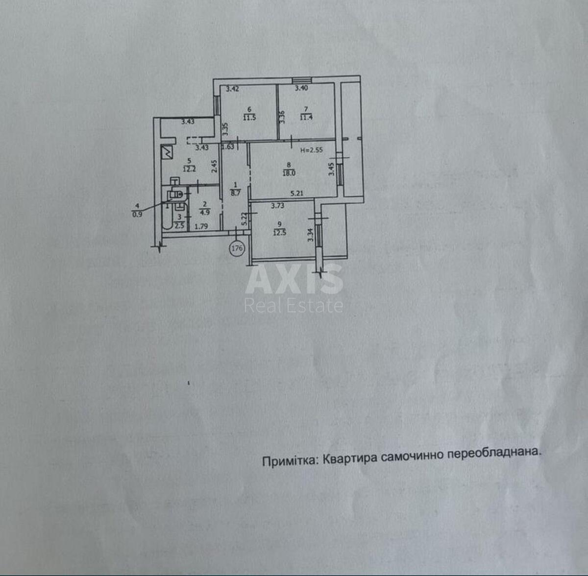 4к квартира ул. Гетьмана Вадима 46А561726