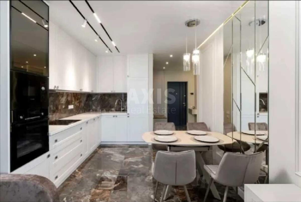 1k apartment nab. Dniprovs'ka 15Є598354
