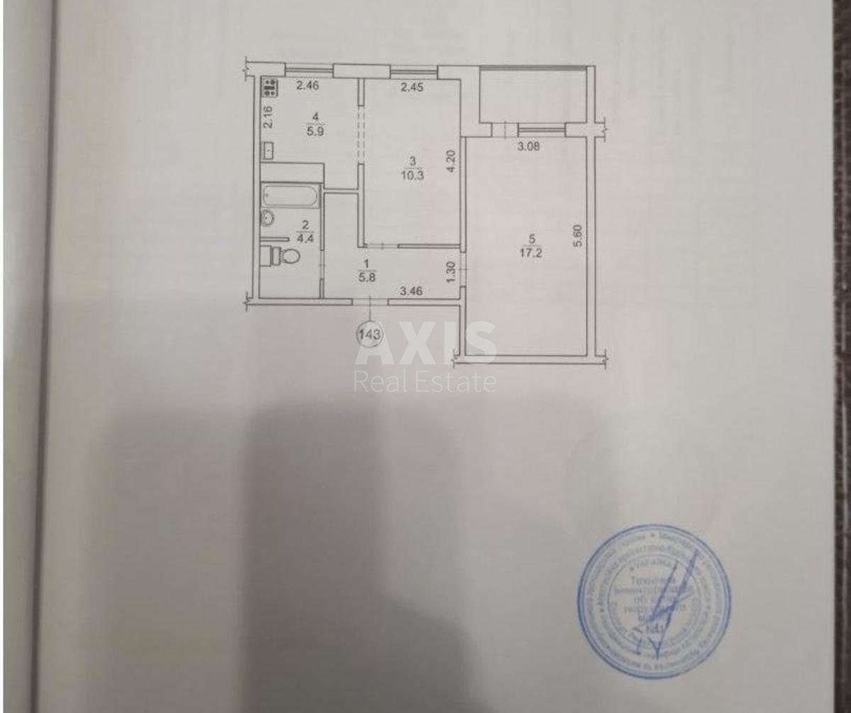 2k apartment vul. Stal's'kogo Sulejmana 28А12