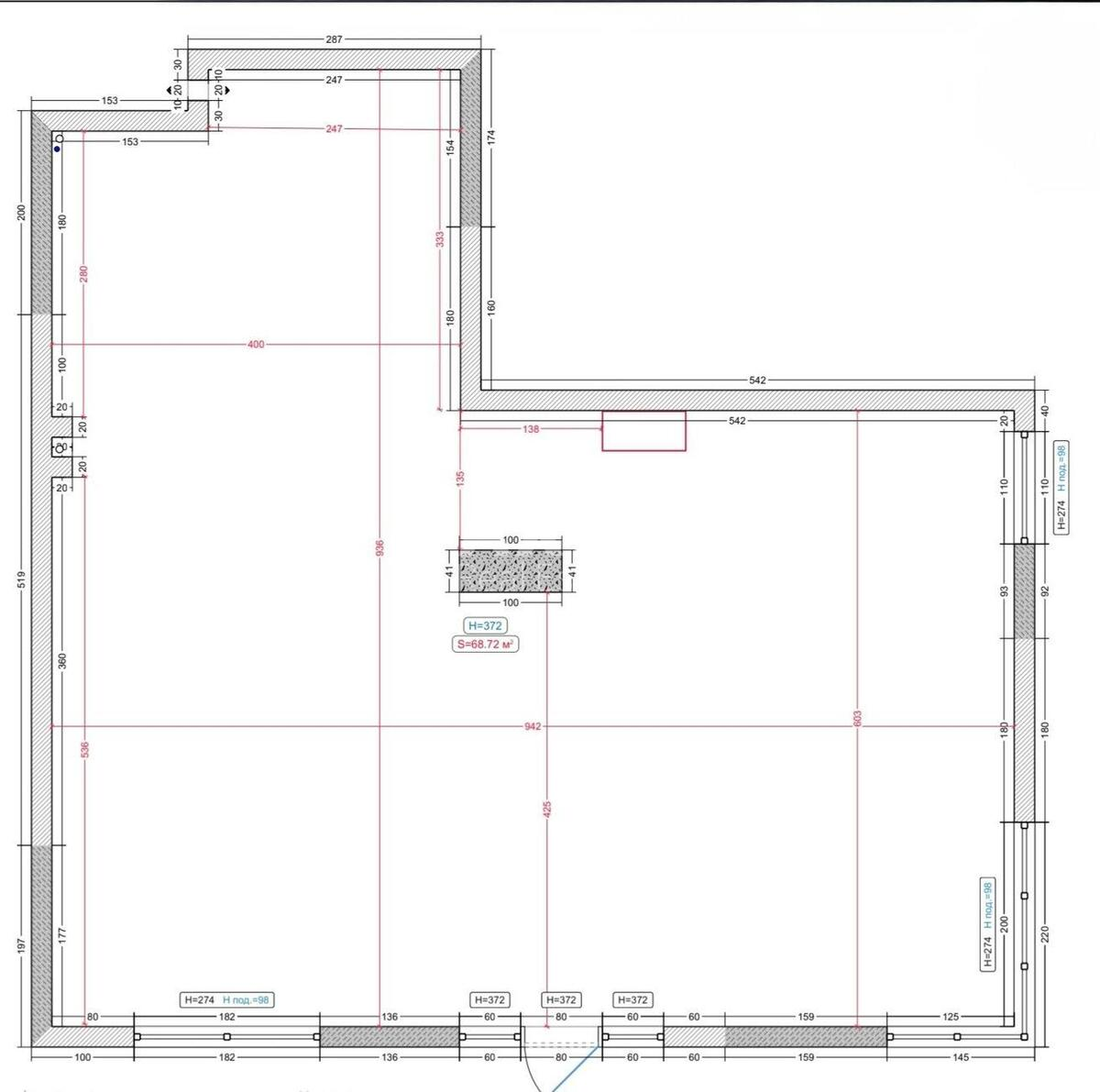 Service object vul. Zabolotnogo Akademika 15, 68m2605854