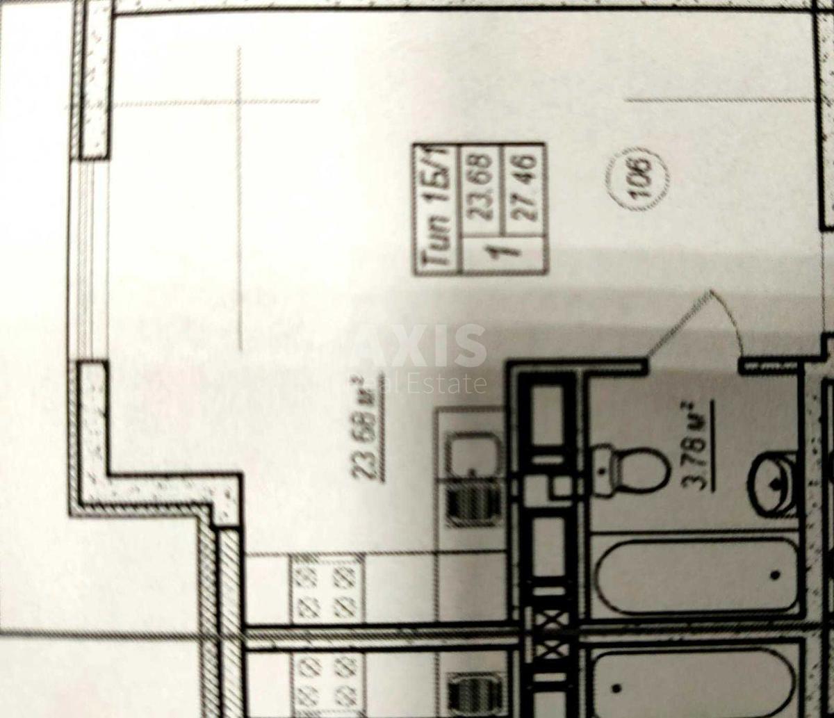 1k apartment vul. Praktychna 13