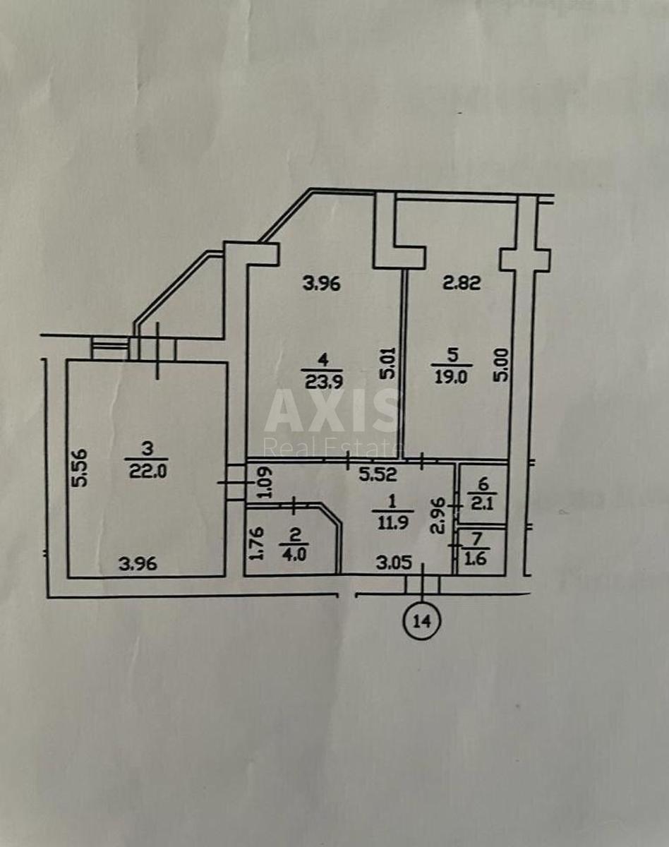 2k apartment vul. Yulia Zdanovska 46/113