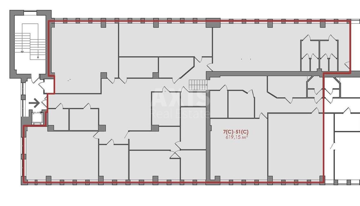 Office vul. Pymonenka Mykoly 13, 600m2518938