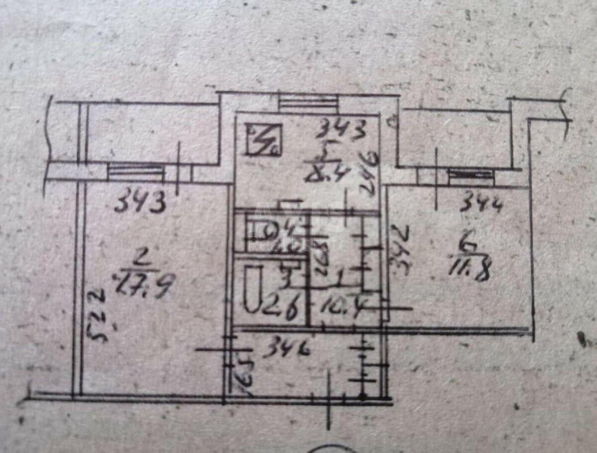 2k apartment vul. Dekabrystiv 109