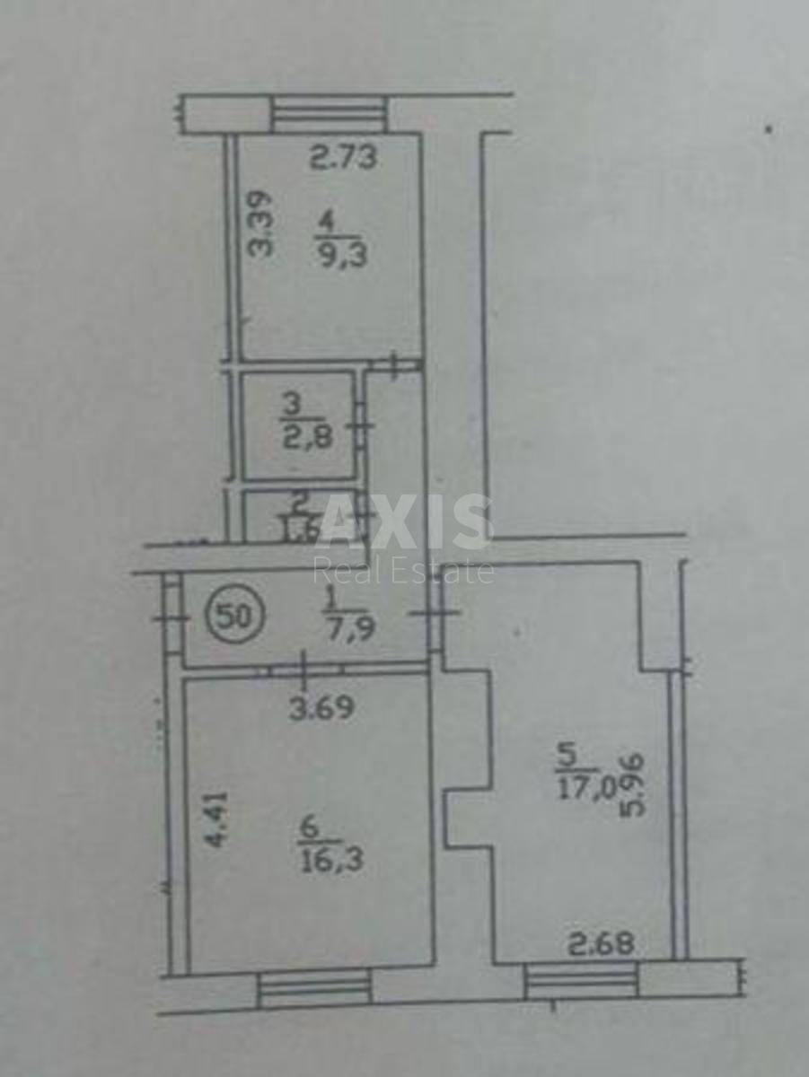 2k apartment vul. Nyzhn'ojurkivs'ka 49