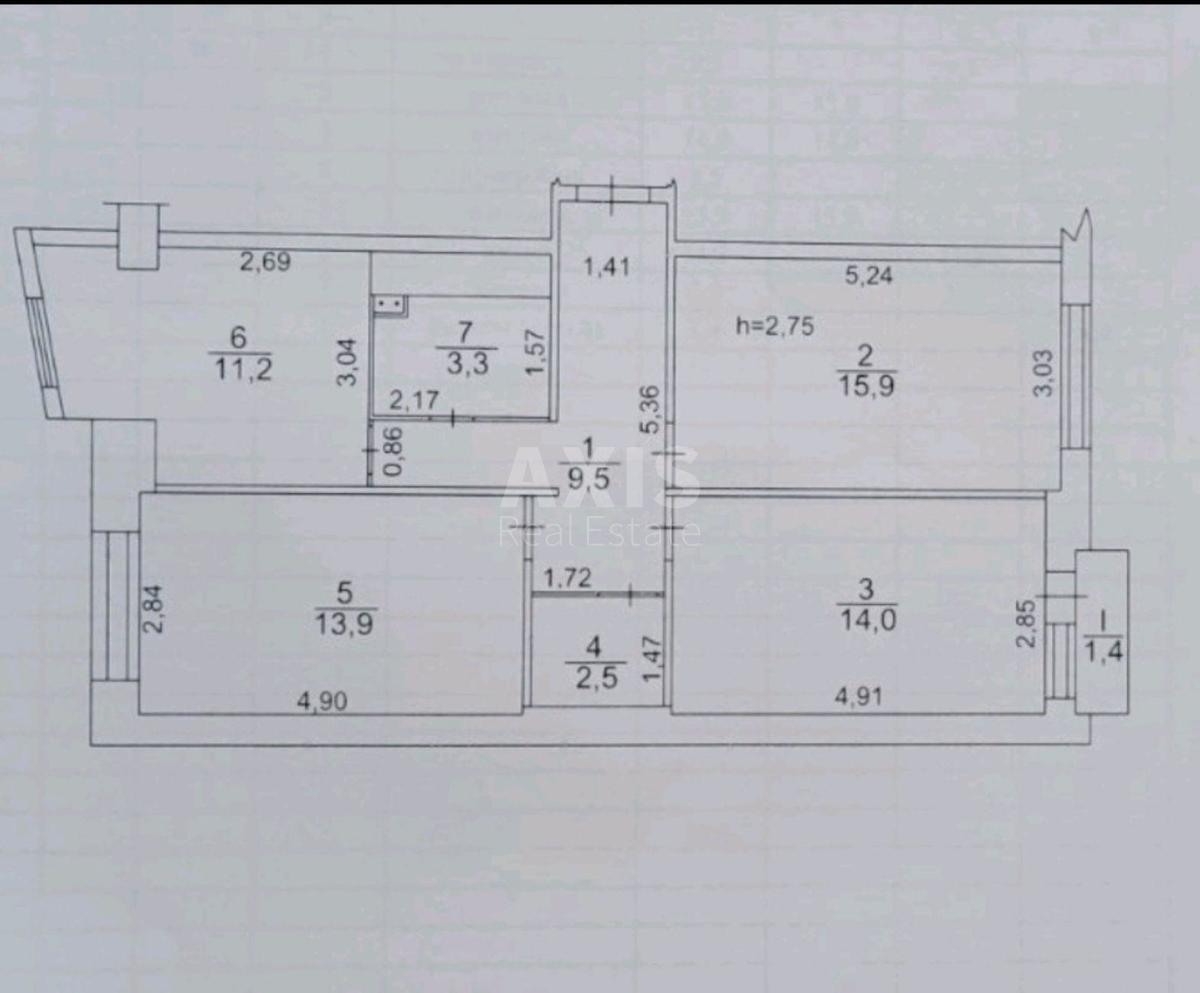 3к квартира ул. Энтузиастов 278
