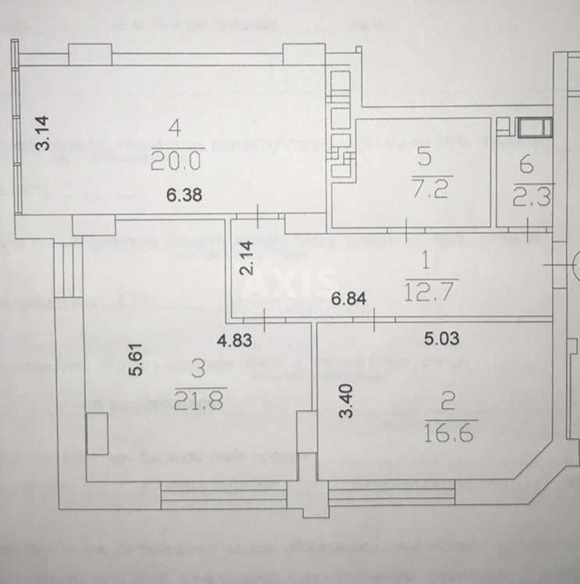 3k apartment vul. Tymoshenka Marshala 21, корп. 15
