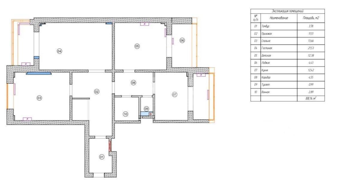3k apartment vul. Avtozavods'ka 716236319