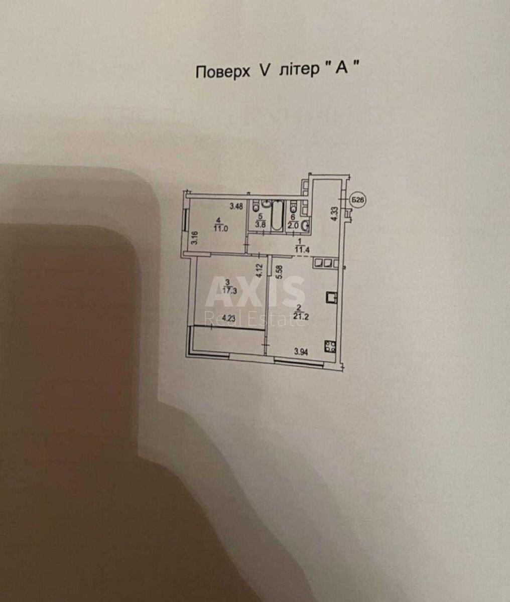 3k apartment vul. Sverstjuka Jevgena 4569205