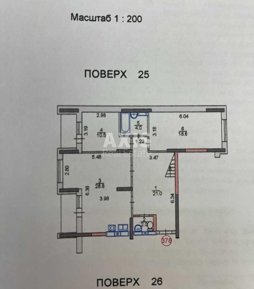 5k apartment vul. Radchenka Petra 2710
