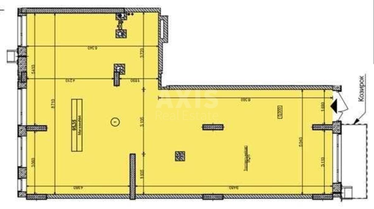 Объект торговли ул. Мартовская 12, 95м21