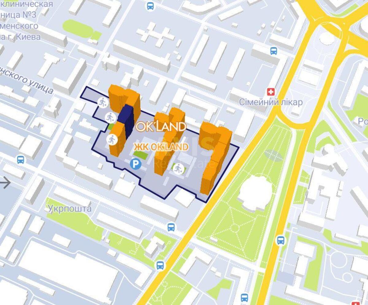 1k apartment pr-t Povitroflots'kyj 56571661